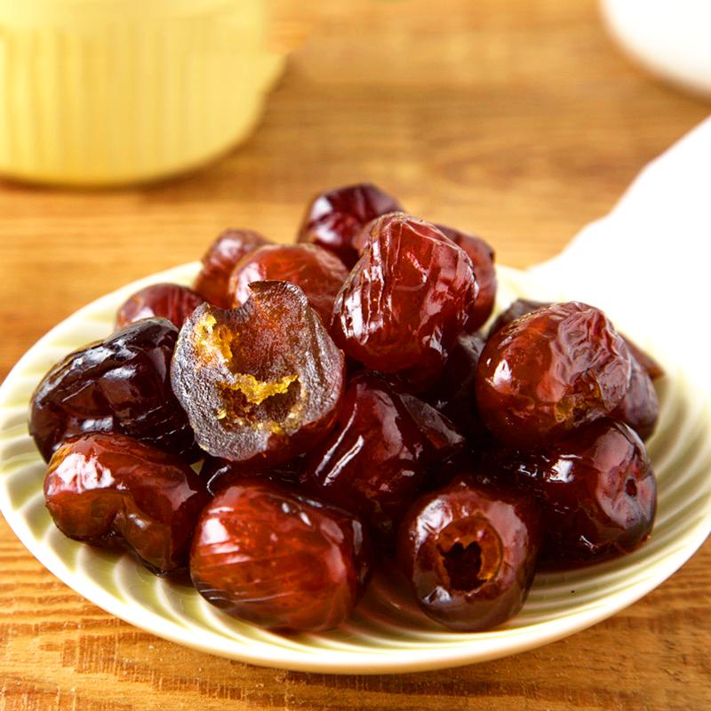 枣树园300克阿胶枣 果实类干货无核蜜枣 蜜饯果蔬 果干 果脯 调味 干果坚果 休闲办公零食 袋装免洗即食 厨房食品