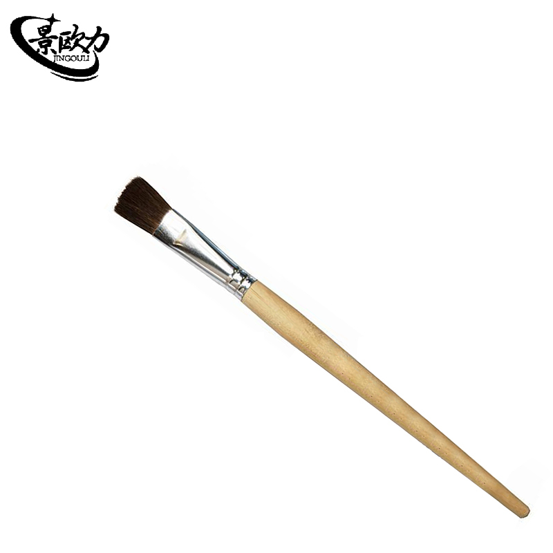 景欧力 马毛平头笔刷 JOL-H10号 捆高清大图
