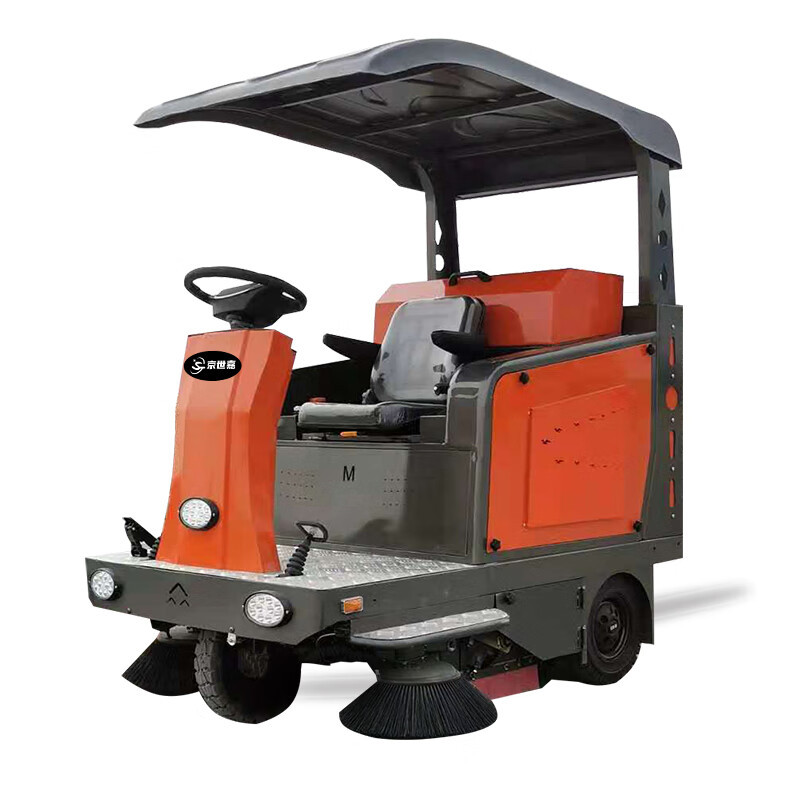 京世嘉 驾驶式工业电动扫路车 JS-1450A 绿色 BDZSSC
