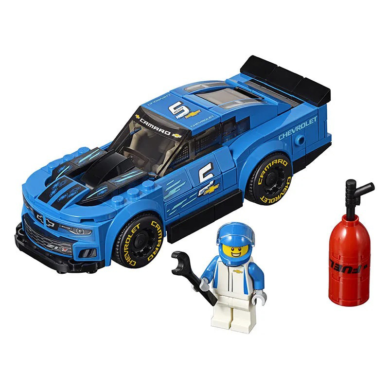 [全球购]乐高(LEGO)75891雪佛兰卡罗ZL1跑车 积木益智儿童玩具 送礼