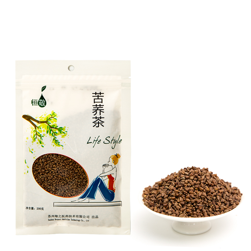 恒敬大麦茶叶苦荞茶 原味烘培 解油腻茶 麦芽茶花草茶2袋装380g