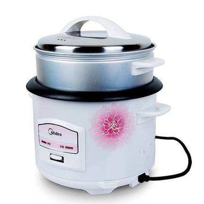 Midea/美的 MG-TH559电饭煲带蒸笼机械电饭锅5L电饭煲5-6人新品