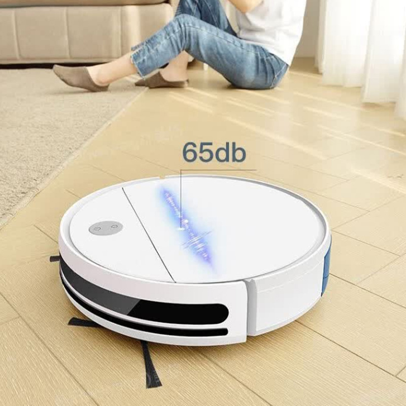 美的扫地机230ml白色K40低音降噪双档调速深度清洁高清大图