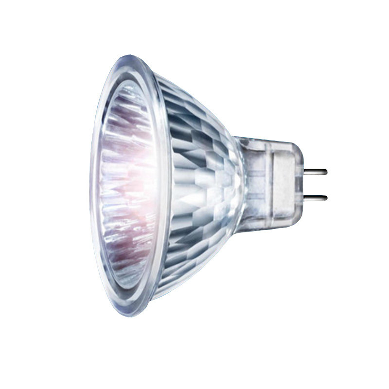 PHILIPS 卤素灯泡 MR16 灯杯低压 12V 35W 有面 黄光 轨道射灯石英灯杯