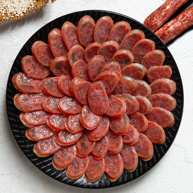 金字腊肠广式广味腊肠香肠老字号煲仔饭腊肠正宗腊味美食特产125g*4包