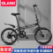 新款免安装折叠自行车成人男女便携碟刹20寸变速