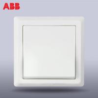 【ABB官方旗舰店】ABB开关面板插座86型一开双控开关面板abb德逸一位双控开关AE105