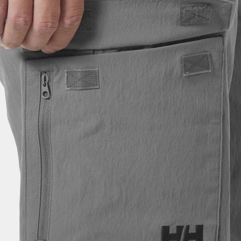 Helly Hansen男运动长裤舒适透气防泼水多口袋可调节户外休闲耐磨高清大图