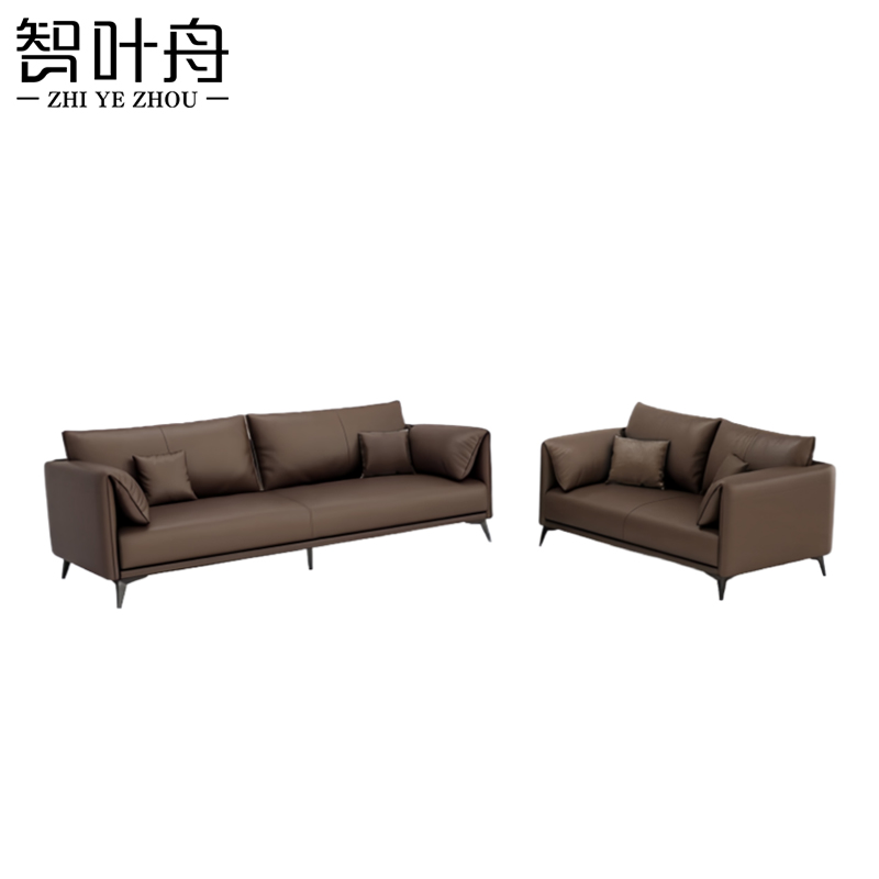 智叶舟沙发组合250*85*85cm(4+2)套高清大图