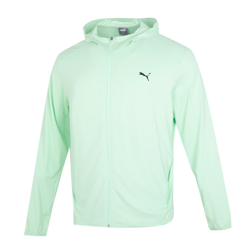 彪马(PUMA)男装女装新款运动服跑步健身训练服户外防风外套夹克衫682912-88 ZP高清大图