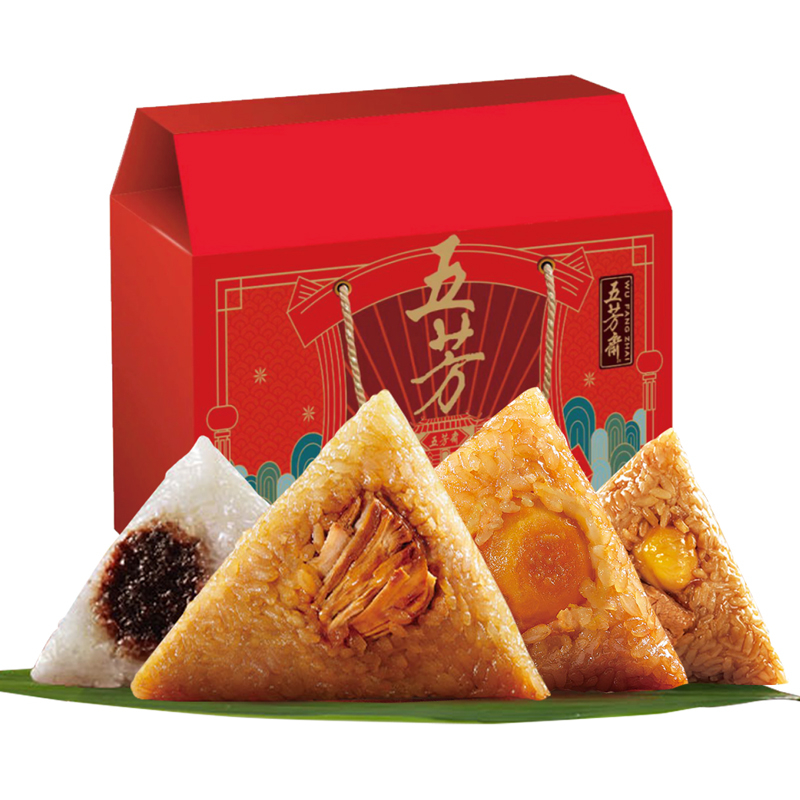 五芳斋悠然五芳粽子礼盒1540g高清大图