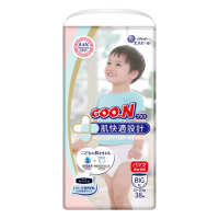 GOO.N 大王敏感肌 宝宝保湿尿不湿拉拉裤XL38
