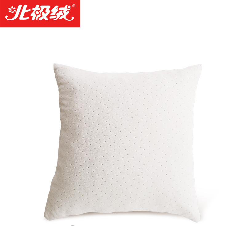 北极绒(Bejirog)泰国天然乳胶靠枕碎乳胶填充沙发靠垫办公室午睡枕抱枕汽车靠背枕头枕芯小号