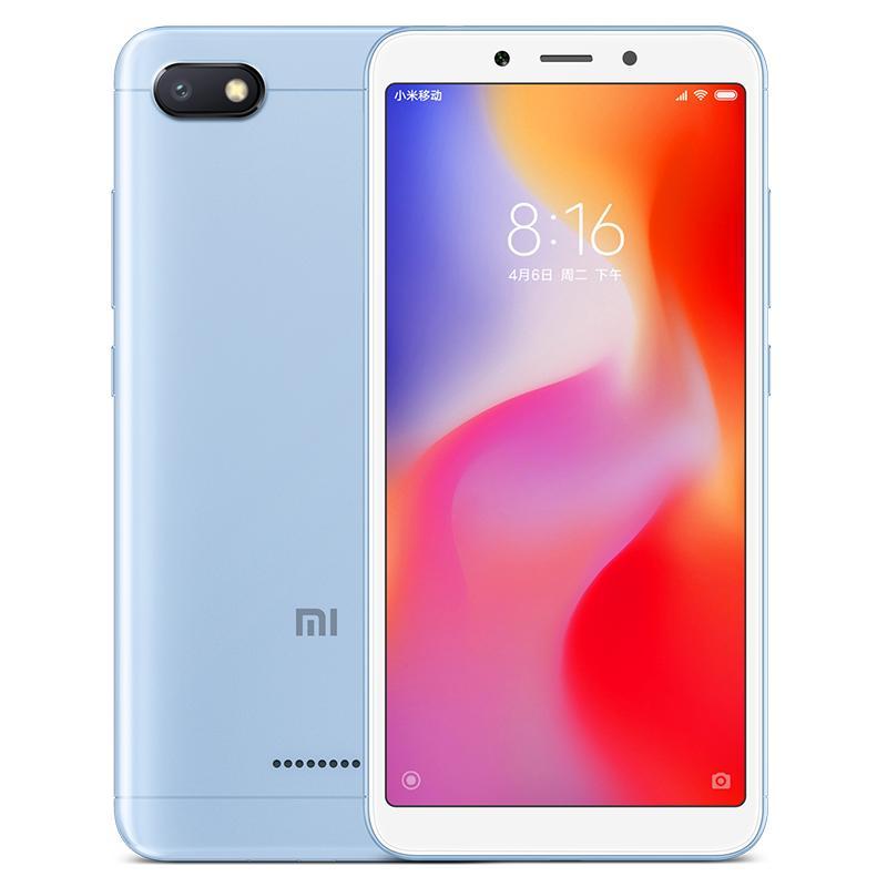 小米 (MI) Redmi6A 3GB+32GB 巴厘蓝 移动联通电信全网通4G手机