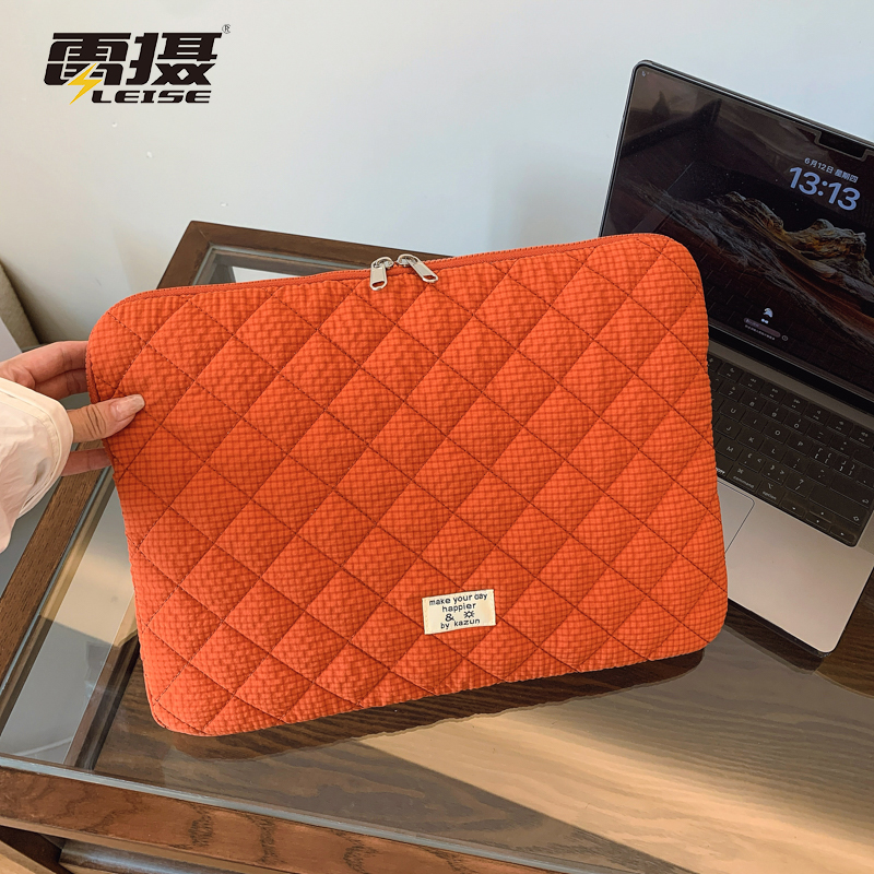 雷摄(LEISE) 2295 电脑包iPad11内胆包 橘色高清大图