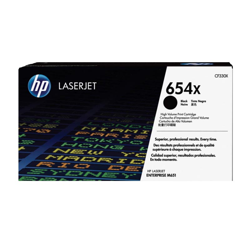 惠普(HP)CF330X 大容量黑色硒鼓 654X(适用M651n M651dn)高清大图
