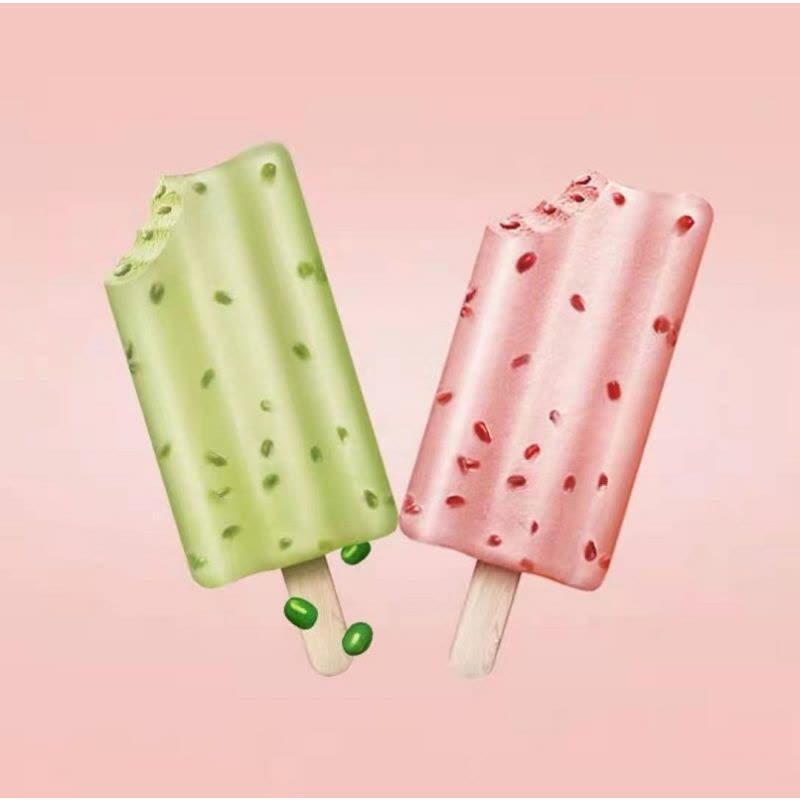 偏爱绿豆雪糕（75克*45支）图片