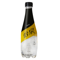 怡泉 苏打水 原味+柠檬味 400ml*12瓶/箱 含气饮料汽水 混合装 多省免邮