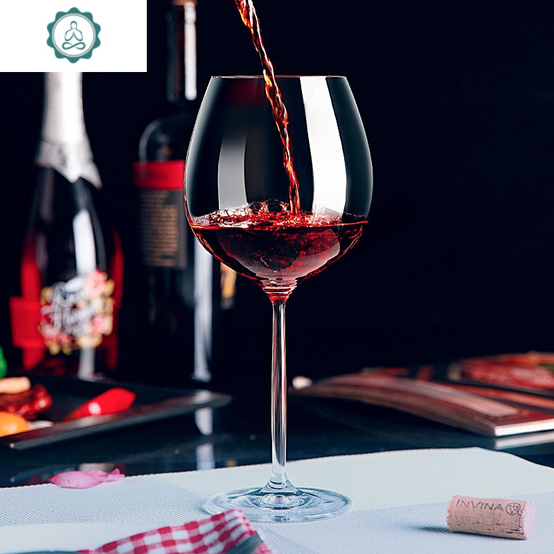 家用红酒杯高脚杯葡萄酒杯子玻璃香槟杯大号套装酒具情侣欧式封后6号