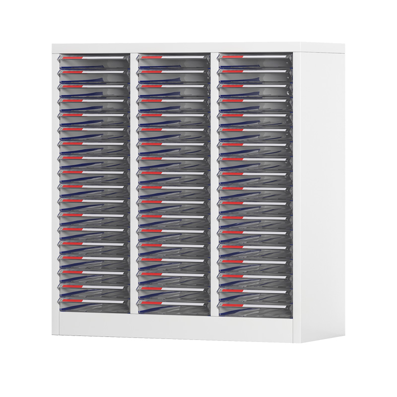 臻远 ZY5080109A4文件收纳柜 三列54抽无门 802*340*870mm 单位:台