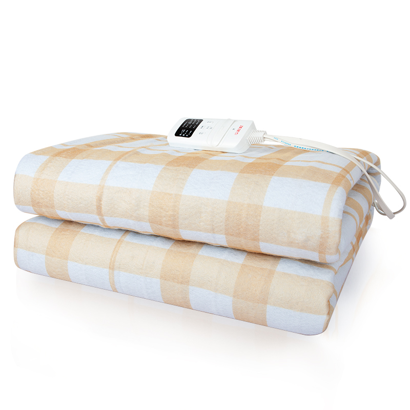 彩虹rainbow电热毯20米18米双人双控家用安全防水电褥子四档定温除湿