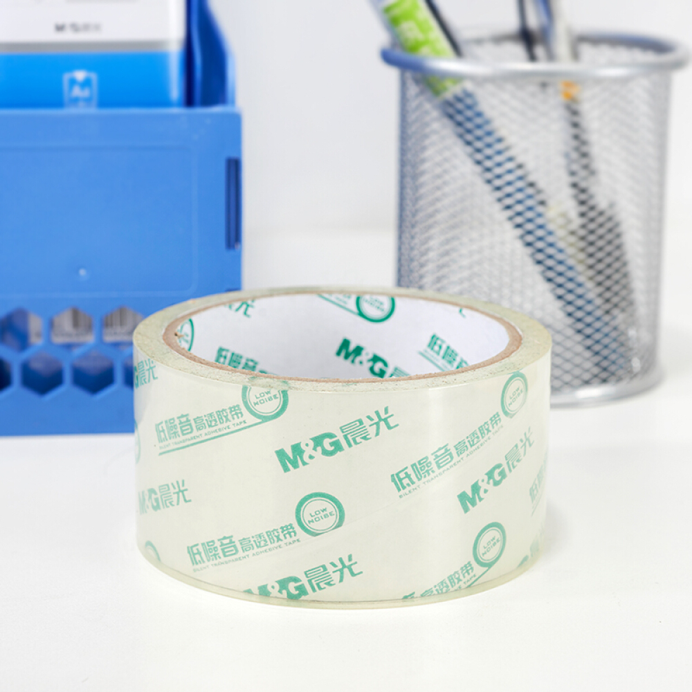 晨光AJD99533低噪髙透封箱胶带48mm*40y单卷高清大图