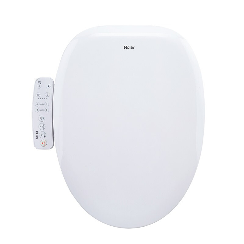海尔(Haier)卫玺 智能马桶盖 电动坐便器盖 洁身器 加热冲洗 暖风 防电墙V-168Plus