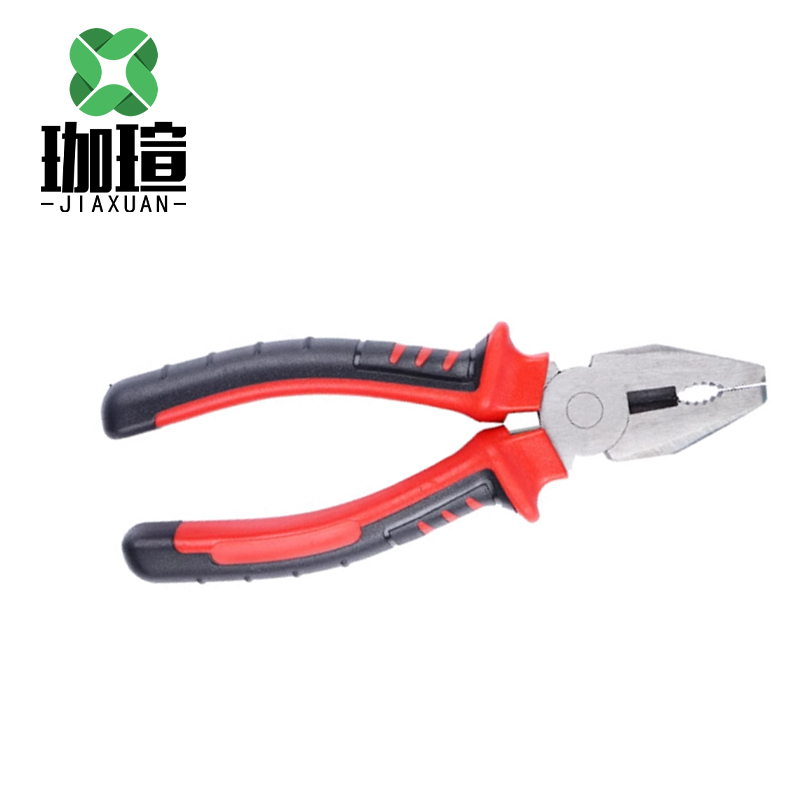 珈瑄 钢丝钳 工业级钢筋剪钢丝铁丝大钳子省力大力 8寸 单位:把高清大图