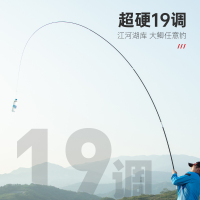 佳钓尼狂怒鲫鱼竿台钓手杆超轻超硬日本进口19调鲤鱼鲫鱼台钓鱼竿