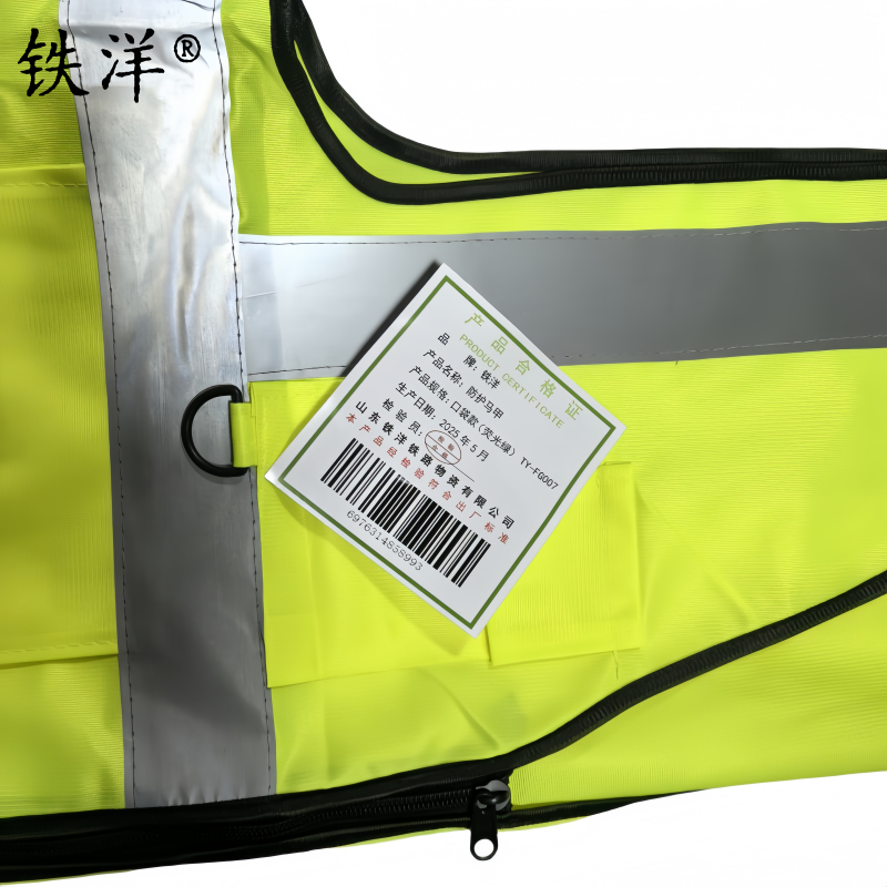 铁洋 口袋款(荧光绿)防护马甲 TY-FG007 件高清大图