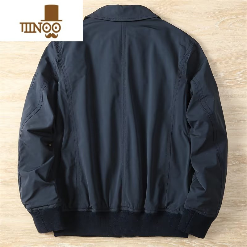 YANXU工作服上衣工装夹克男士百搭翻领耐磨耐脏劳保服外穿风衣外套