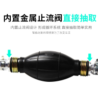 手动抽油器专用小车油箱自吸汽油抽油管轿车摩托车吸油器汽车用品 建议个人【款】+【黑】漏斗