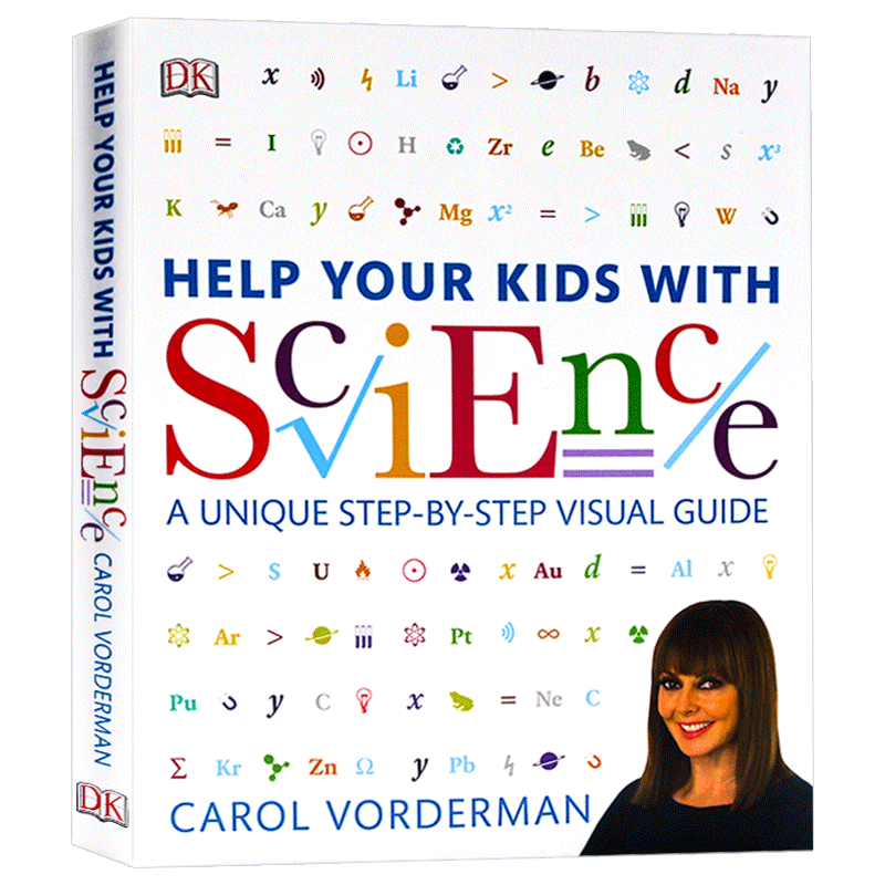 [醉染正版]DK帮助你的孩子学科学 Help Your Kids with Science 英文原版家庭育儿教辅图解学习高清大图