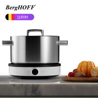 贝高福(Berghoff)锅具 RON系列 5L汤锅 五层复合钢 24cm (BH0102901)熬汤小火锅家用双耳煮锅