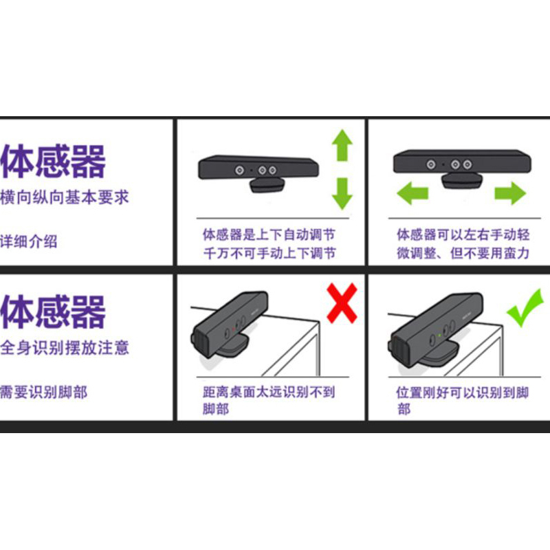 体感游戏机1 液晶显示器+电视 含安装