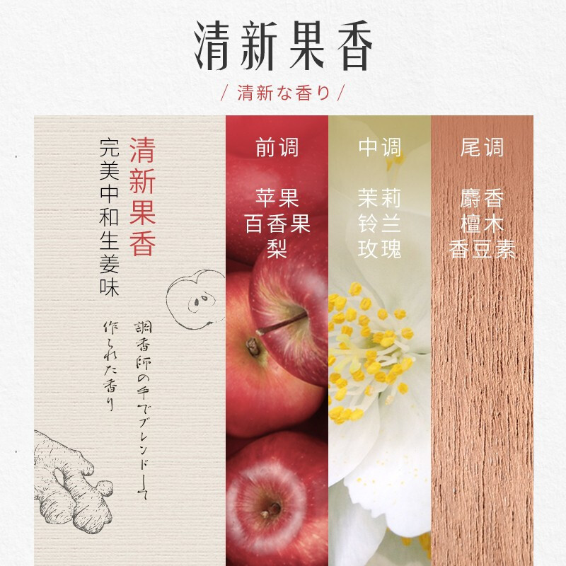 HAIR RECIPE 发之食谱 苹果生姜滋养修护护发素润发乳530克