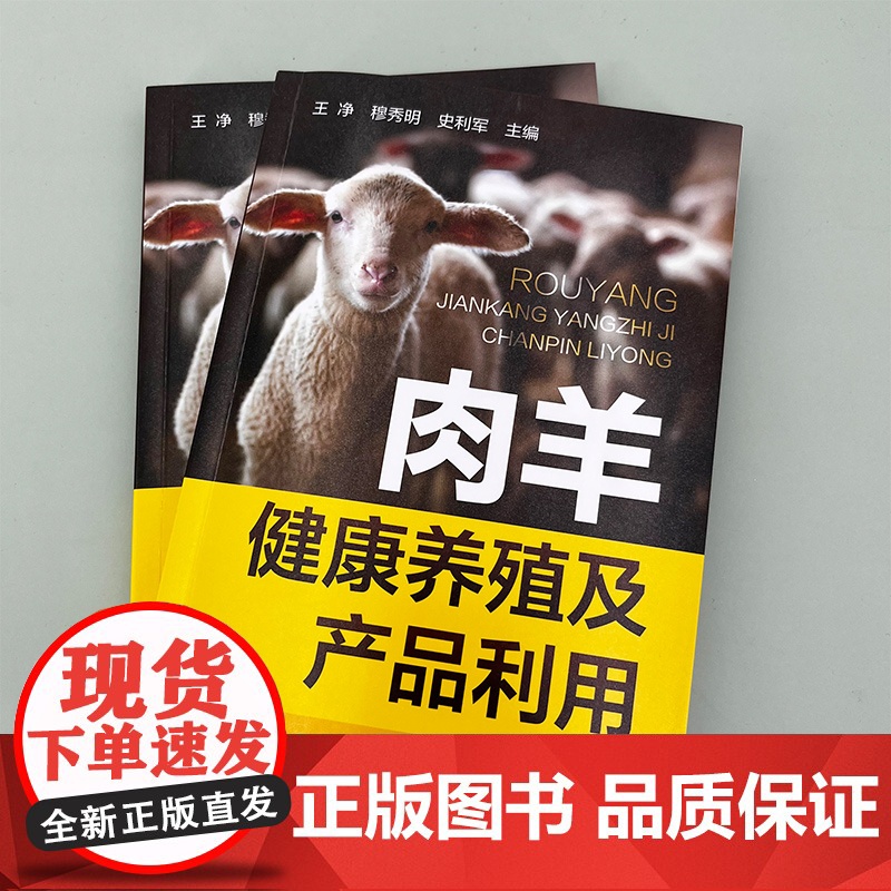 肉羊健康养殖及产品利用 王净 化学工业出版社 正版书籍高清大图