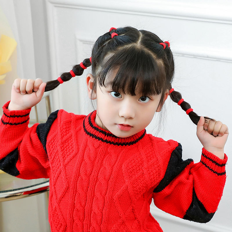 儿童高颜值小女孩扎头发发圈发绳宝宝皮筋不伤发不勒发新年小礼品