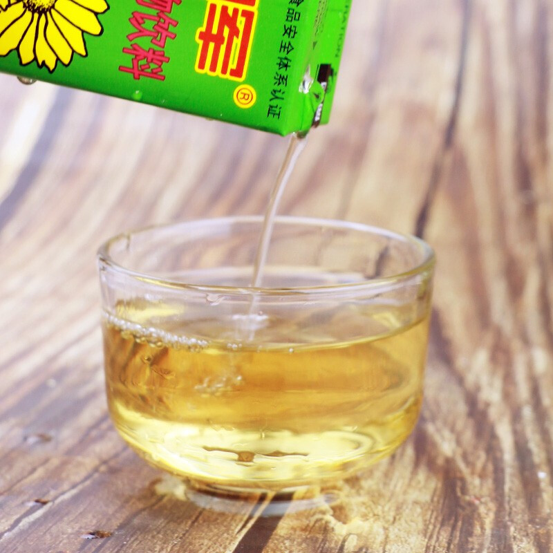 深晖菊花茶夏季清凉解渴饮品植物凉茶饮料250ml24盒整箱单位箱