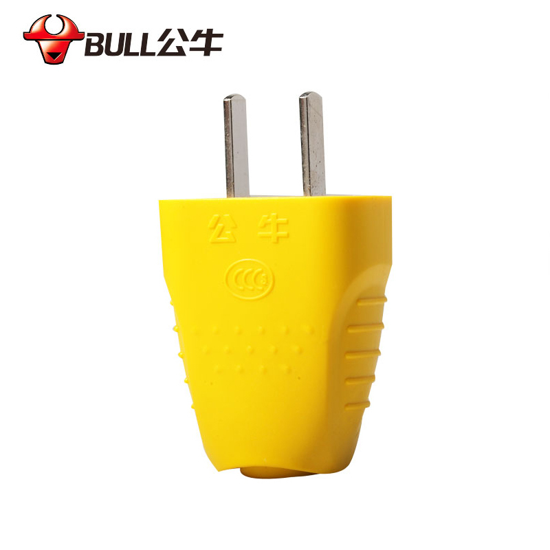 (DT)公牛(BULL) GNT-10L4 插头 单相两级可拆插头 摔不烂系列 250V10A(计价单位:个)