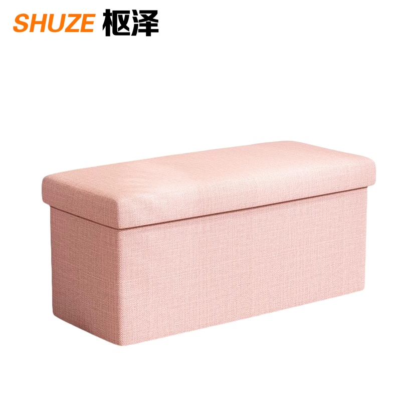 枢泽 储物换鞋凳 49*31*31cm 个高清大图