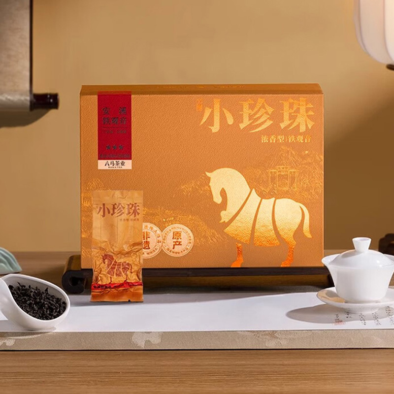 八马茶业铁观音250g真空小泡特色三香小珍珠系列AA2227高清大图