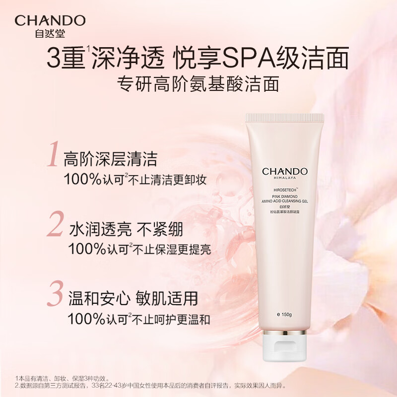 自然堂CHANDO深层净透身体磨砂膏150ml温和去角质深层清洁保湿滋养香氛设计高清大图