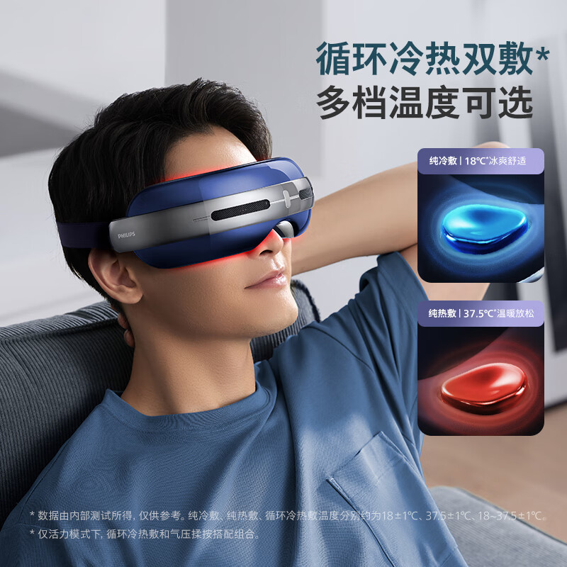 飞利浦(PHILIPS) 眼部按摩器 PPM7501E