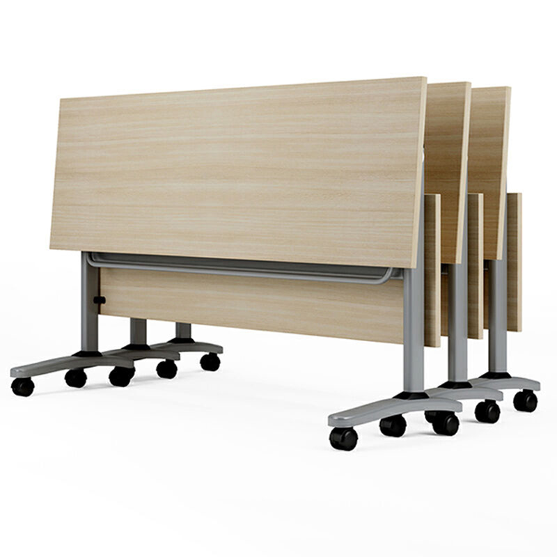 圣斯顿sdhy1250a可折叠会议桌培训桌1200500750mm浅胡桃色
