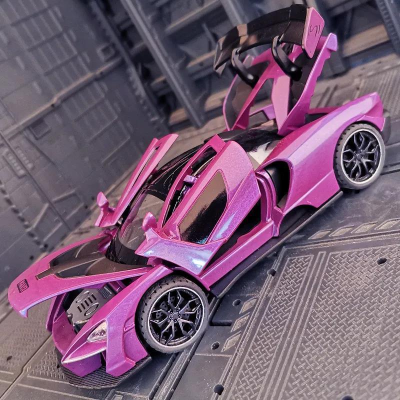 迈凯伦塞纳保时捷汽车模型仿真合金车模跑车模型男孩玩具摆件-迈凯伦