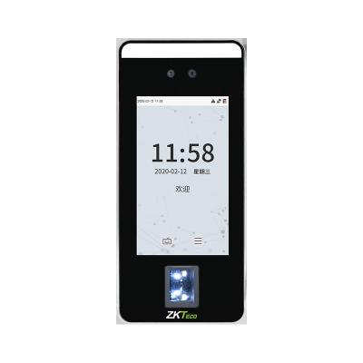 ZKTeco熵基科技股份有限公司xface600人脸识别考勤机指纹面部门禁一体打卡机员工上班签到机可见光动态识别