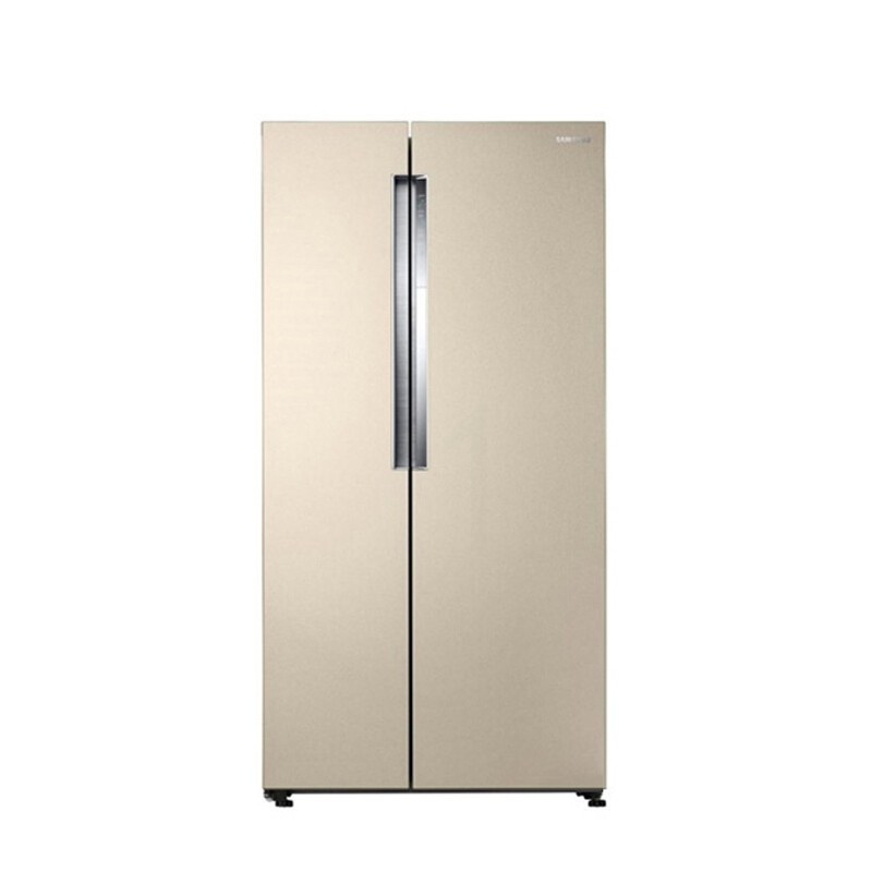 三星(SAMSUNG)638升风冷无霜对开门冰箱 智能变频 RS62K6000SK 日耀金 RS62K6000SK