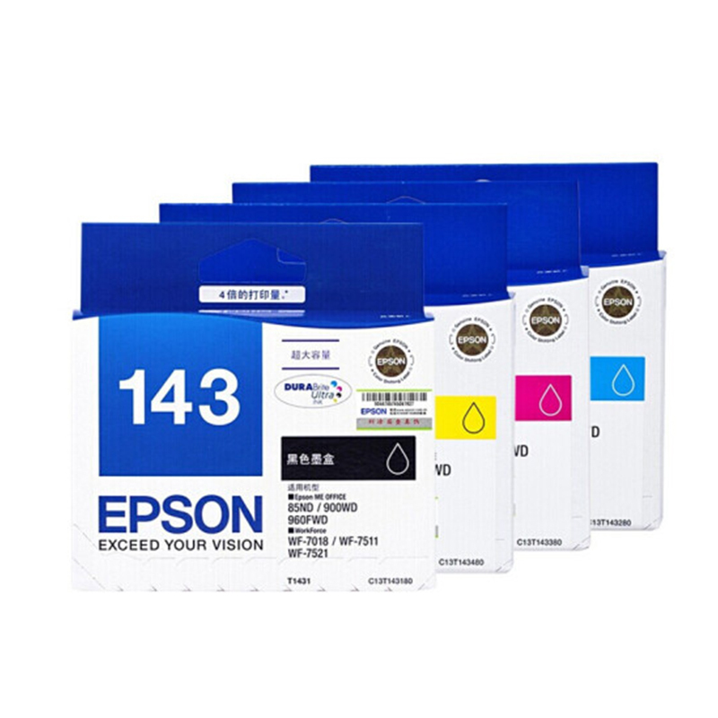 爱普生(EPSON)T1431-T1434 四色墨盒套装 墨盒/墨水