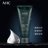 AHC男士平衡舒缓洗面奶180ml 控油清爽洁面乳护肤品 生日礼物
